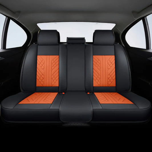 Orange & Black Comfort Guard Car Seat Covers