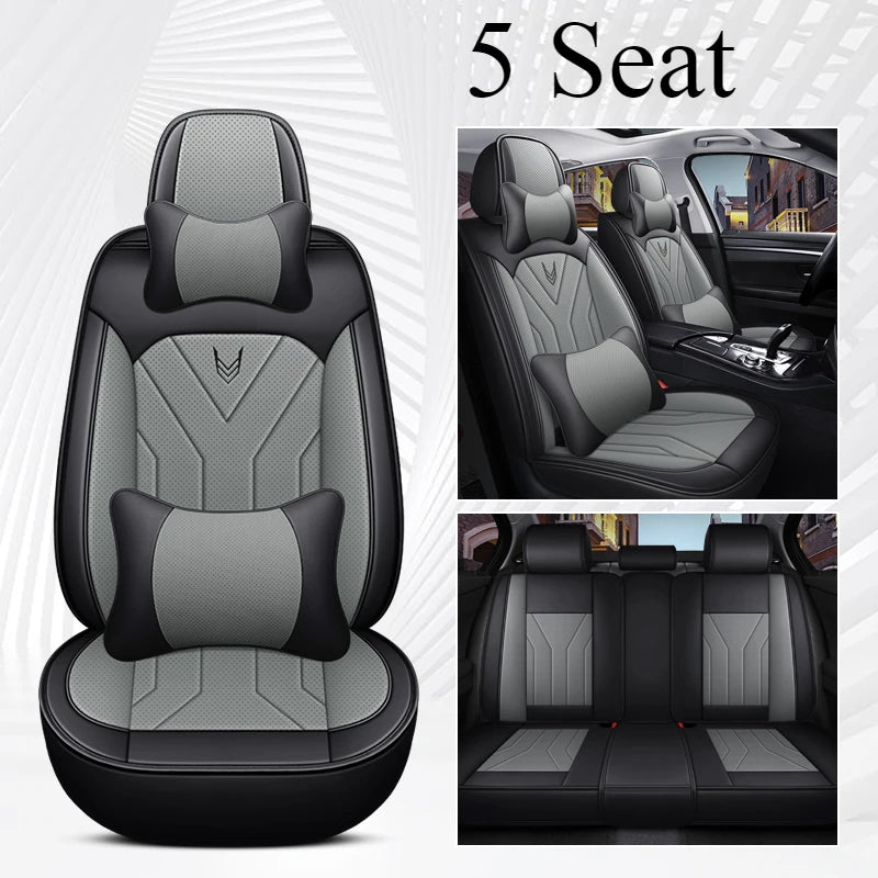 Universal Full Coverage Car Seat Cover for HYUNDAI Genesis Venue Terracan Ioniq Accent Ix25 Ix35 Kona Interior Accessories
