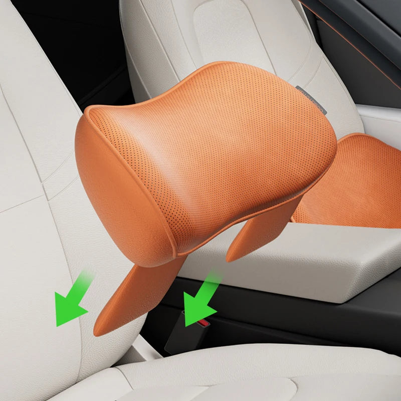 Lower Back Pillow Soft Car Seat Lumbar Support Non-slip Car Back Cushion For Long-Distance Driving Car Chair Wheelchair