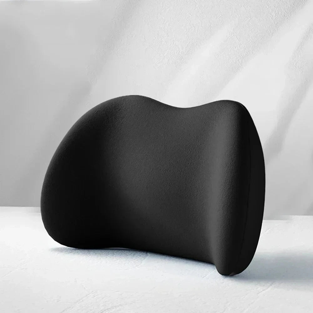 Car Neck Pillow Protector Memory Foam Auto Seat Headrest Pillow Soft Waist Cushion Car Neck Cushion Backrest Lumbar Support