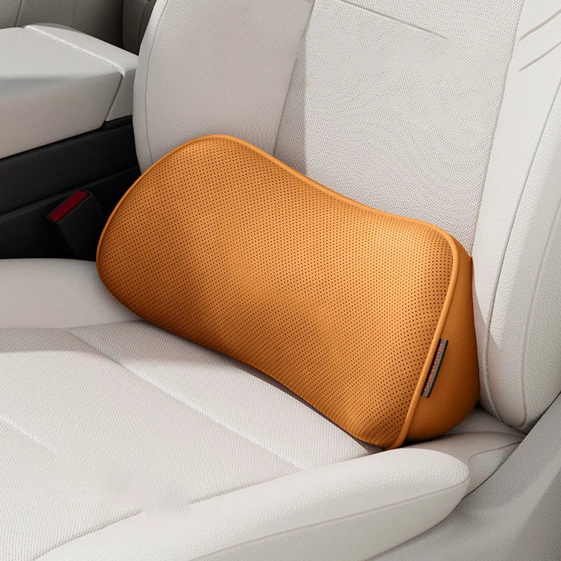Lower Back Pillow Soft Car Seat Lumbar Support Non-slip Car Back Cushion For Long-Distance Driving Car Chair Wheelchair