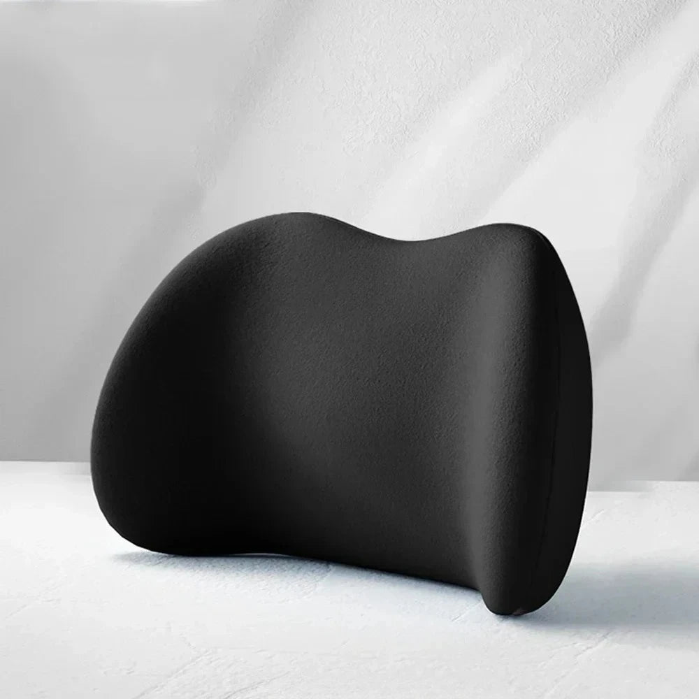 Car Neck Pillow Protector Memory Foam Auto Seat Headrest Pillow Soft Waist Cushion Car Neck Cushion Backrest Lumbar Support