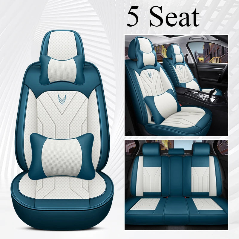 Universal Full Coverage Car Seat Cover for HYUNDAI Genesis Venue Terracan Ioniq Accent Ix25 Ix35 Kona Interior Accessories