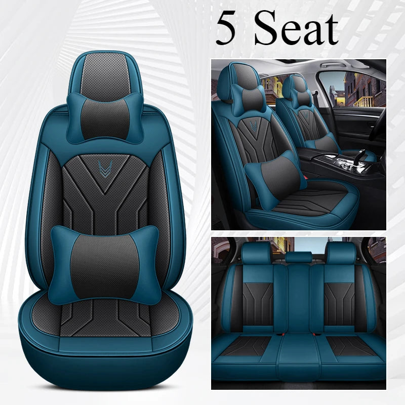 Universal Full Coverage Car Seat Cover for HYUNDAI Genesis Venue Terracan Ioniq Accent Ix25 Ix35 Kona Interior Accessories