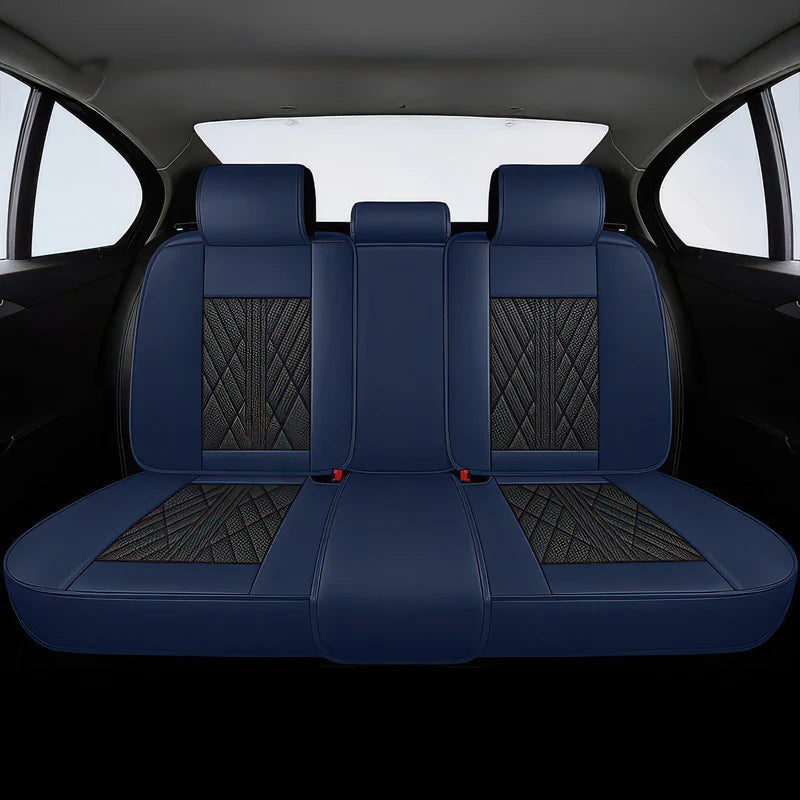 Black & Navy Comfort Guard Car Seat Covers