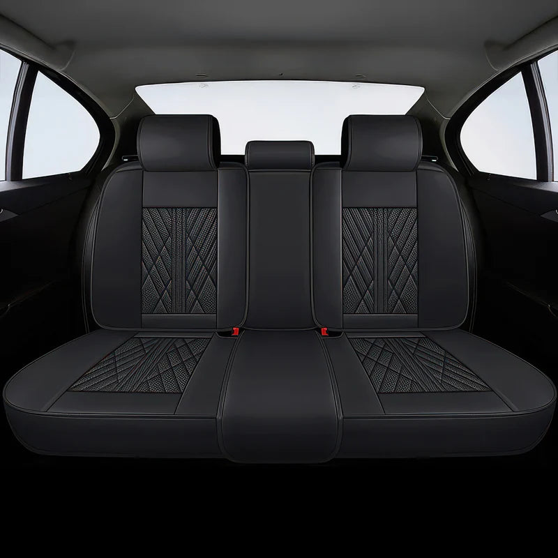 Black & Red Comfort Guard Car Seat Covers