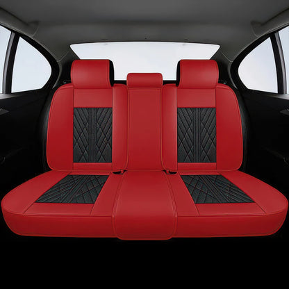 Red & Black Comfort Guard Car Seat Covers