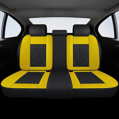yellow & Black Comfort Guard Car Seat Covers