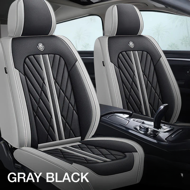 Black & Grey Comfort Guard Car Seat Covers
