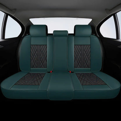 Green & Black Comfort Guard Car Seat Covers