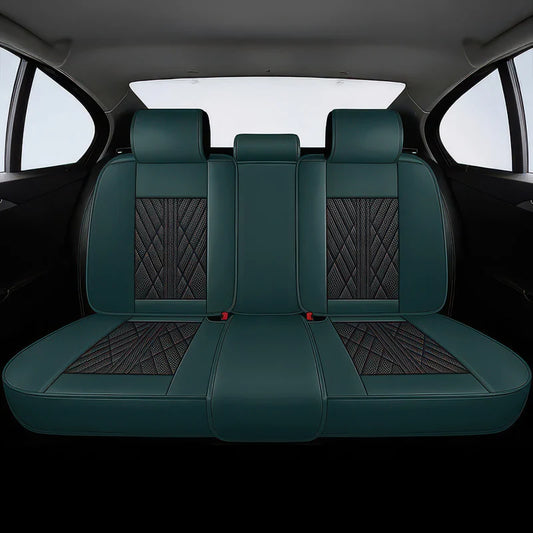 Green & Black Comfort Guard Car Seat Covers
