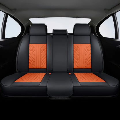 Orange & Black Comfort Guard Car Seat Covers