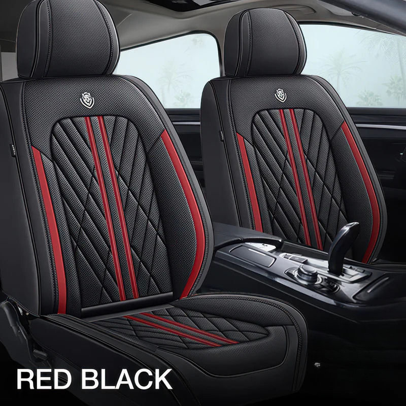 Black & Red Comfort Guard Car Seat Covers