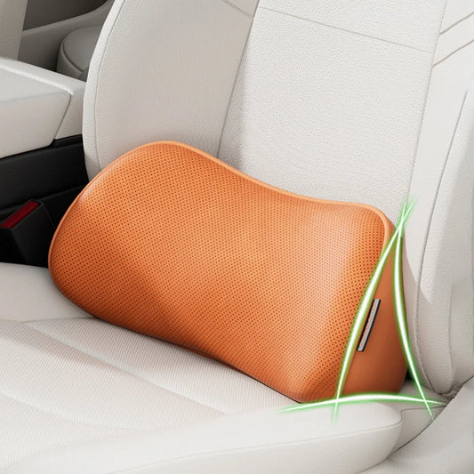 Lower Back Pillow Soft Car Seat Lumbar Support Non-slip Car Back Cushion For Long-Distance Driving Car Chair Wheelchair