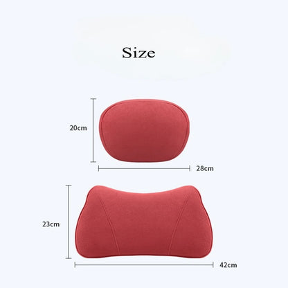 For Tesla Model 3 Model Y Juniper Model S Model X Suede Car headrest backrest Lumbar Cushion Back Cushion Car Accessories