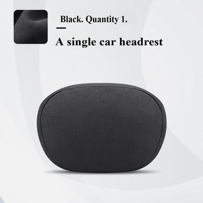 For Tesla Model 3 Model Y Juniper Model S Model X Suede Car headrest backrest Lumbar Cushion Back Cushion Car Accessories