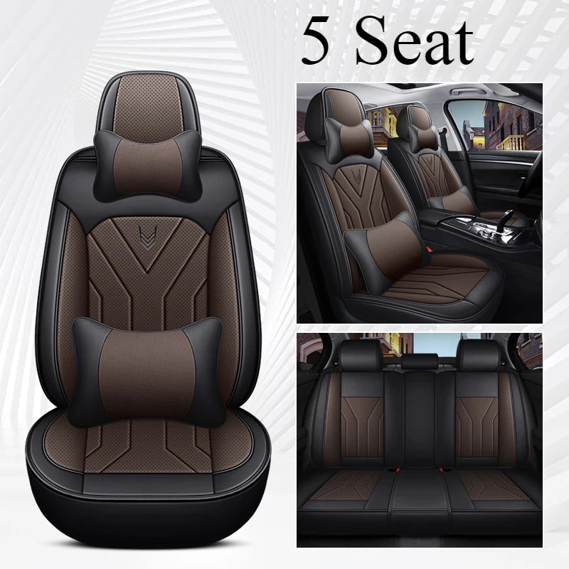 Universal Full Coverage Car Seat Cover for HYUNDAI Genesis Venue Terracan Ioniq Accent Ix25 Ix35 Kona Interior Accessories